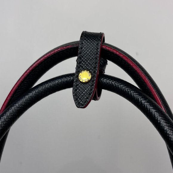 Prada Black Large Double Leather Tote - Picture 7 of 14